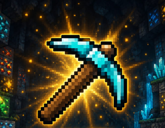 Falling Pickaxe Gioco di Pixmove